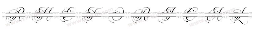 Rhetorical Flourish字体转换